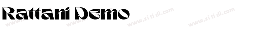 Rattani Demo字体转换